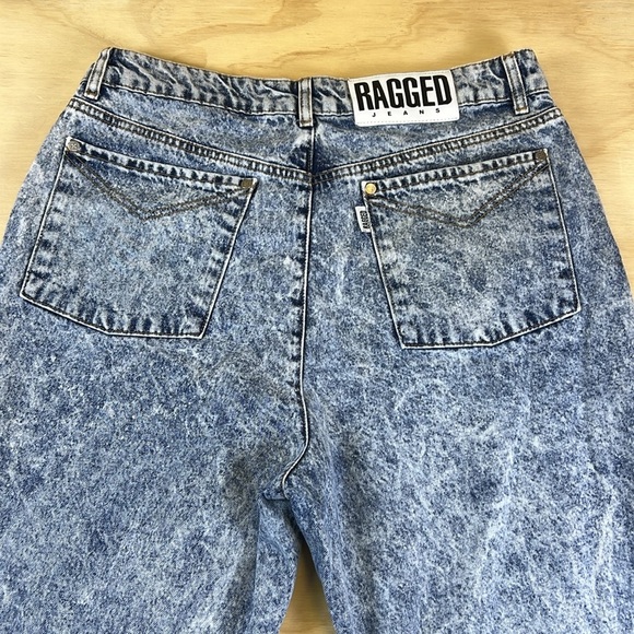Ragged Women’s Vintage Y2K Acid Wash Blue Denim Jeans - Picture 10 of 14